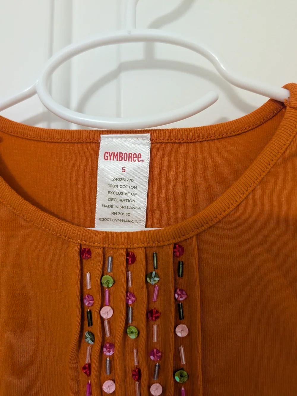Vintage Gymboree Harvest Leaves Velour Pants Beaded Top Fall Outfit 4 5